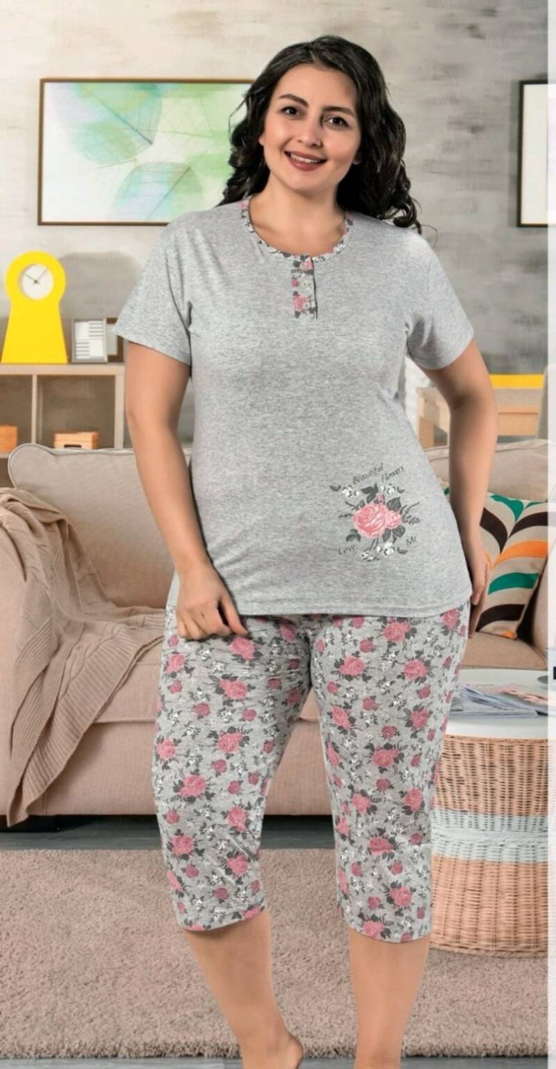 Piżama Damskie Roz L-4XL, 1 Kolor Paczka 8 szt