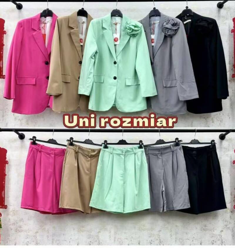 Komplet damskie (Włoskie produkt) Roz Standard, Mix Kolor Paczka 5 szt 1