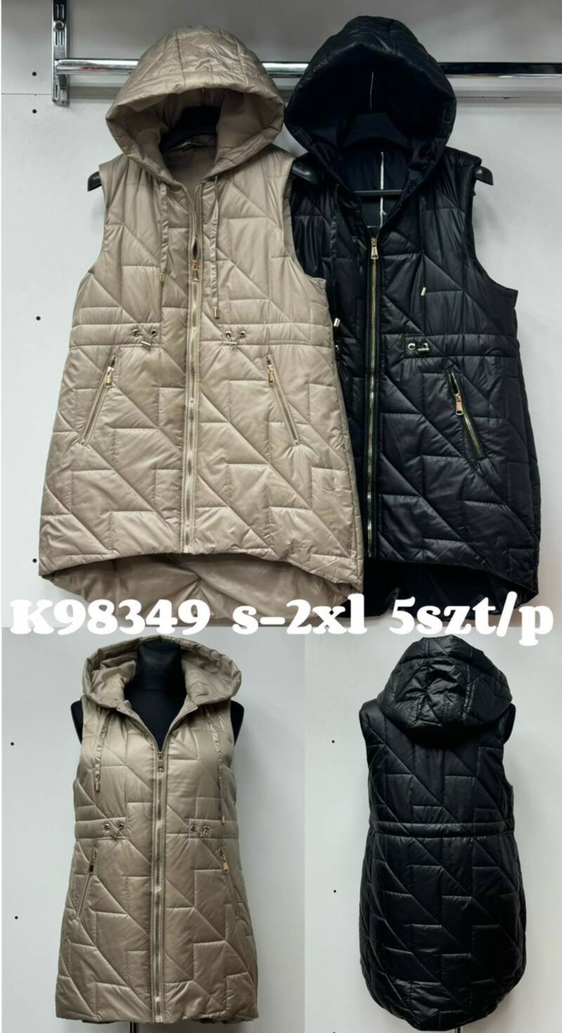 Kamizelka damkie Roz S-2XL, 1 Kolor Paczka 5 szt 1