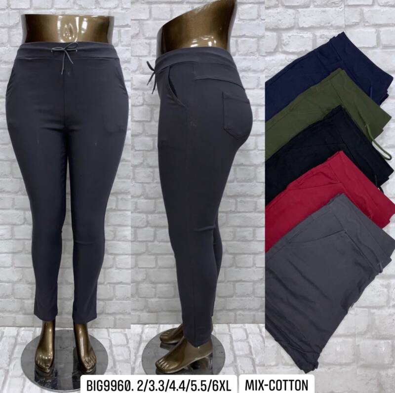 Spondnie damskie duże rozmiary Roz 2XL-6XL, Mix Kolor Paczka 12 szt 1