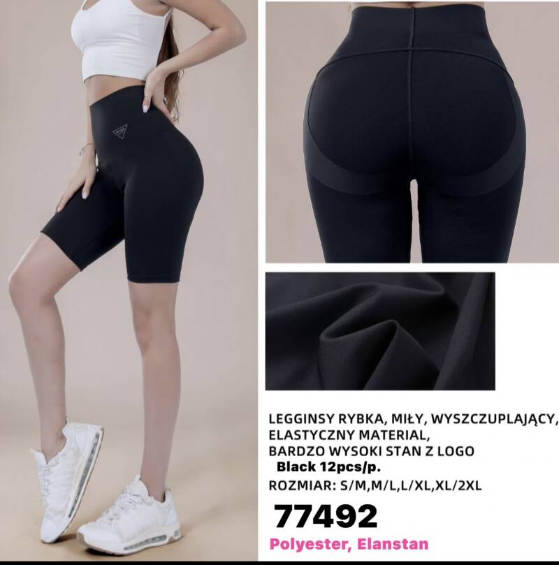 Leginsy damskie Roz S-2XL, Mix Kolor Paczka 12 szt