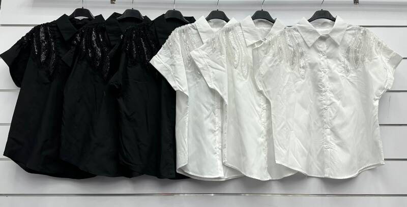 Koszule damskie (Włoskie produkt) Roz Standard, Mix Kolor Paczka 5 szt 1