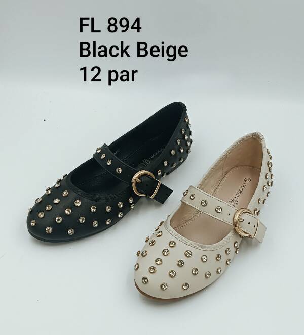 Balerinki / Espadryle damskie Roz 36-41/ 12 par 1