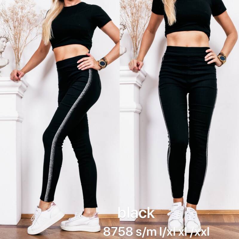 Leginsy damskie Roz S-2XL, 1 Kolor Paczka 10 szt 1