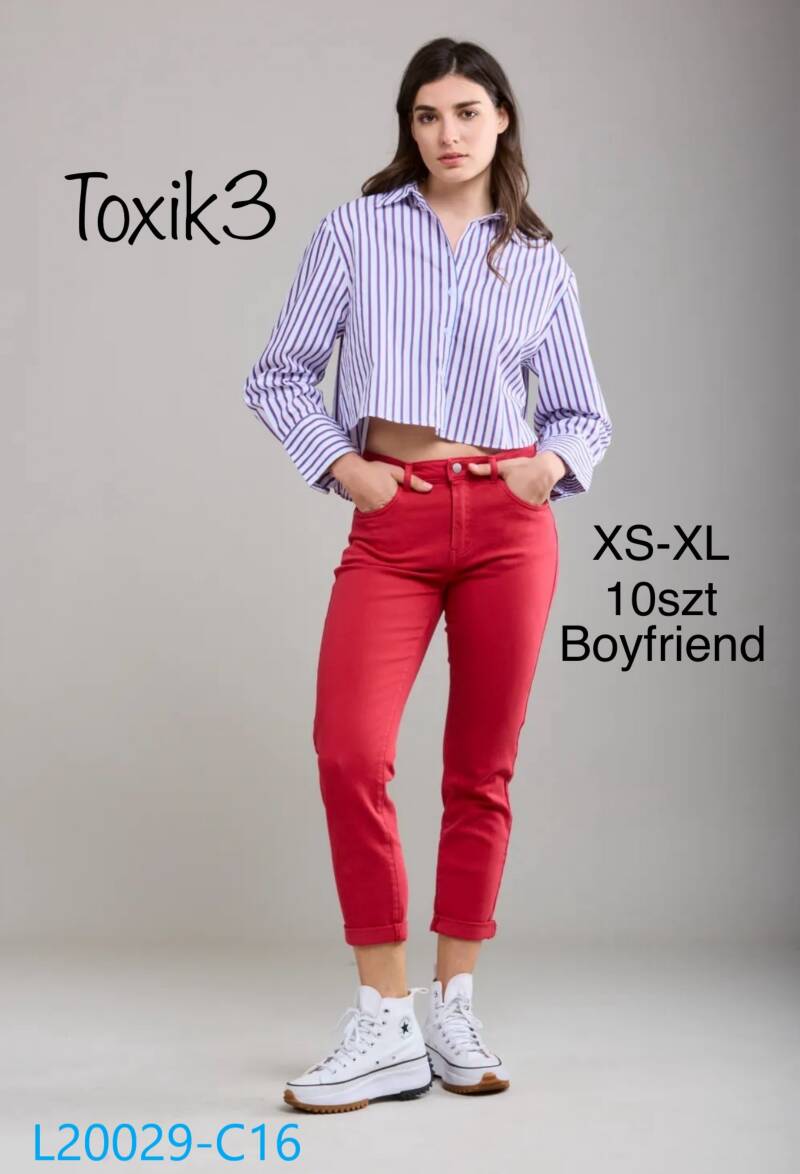 Spondnie damskie jeansy Roz XS-XL. 1 Kolor Paczka 10 szt 1