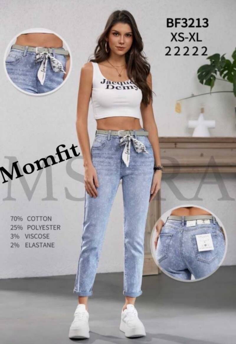 Spondnie damskie jeansy Roz XS-XL, 1 Kolor Paczka 10 szt 1