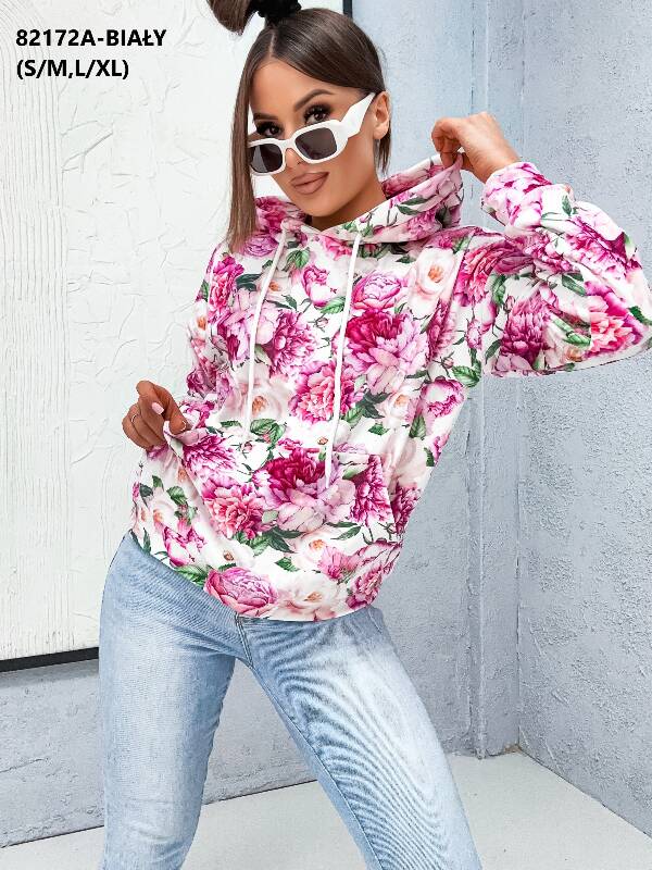 Bluza damskie (Polska produkt) Roz S/M-L/XL Paczka 5 szt /1 Kolor