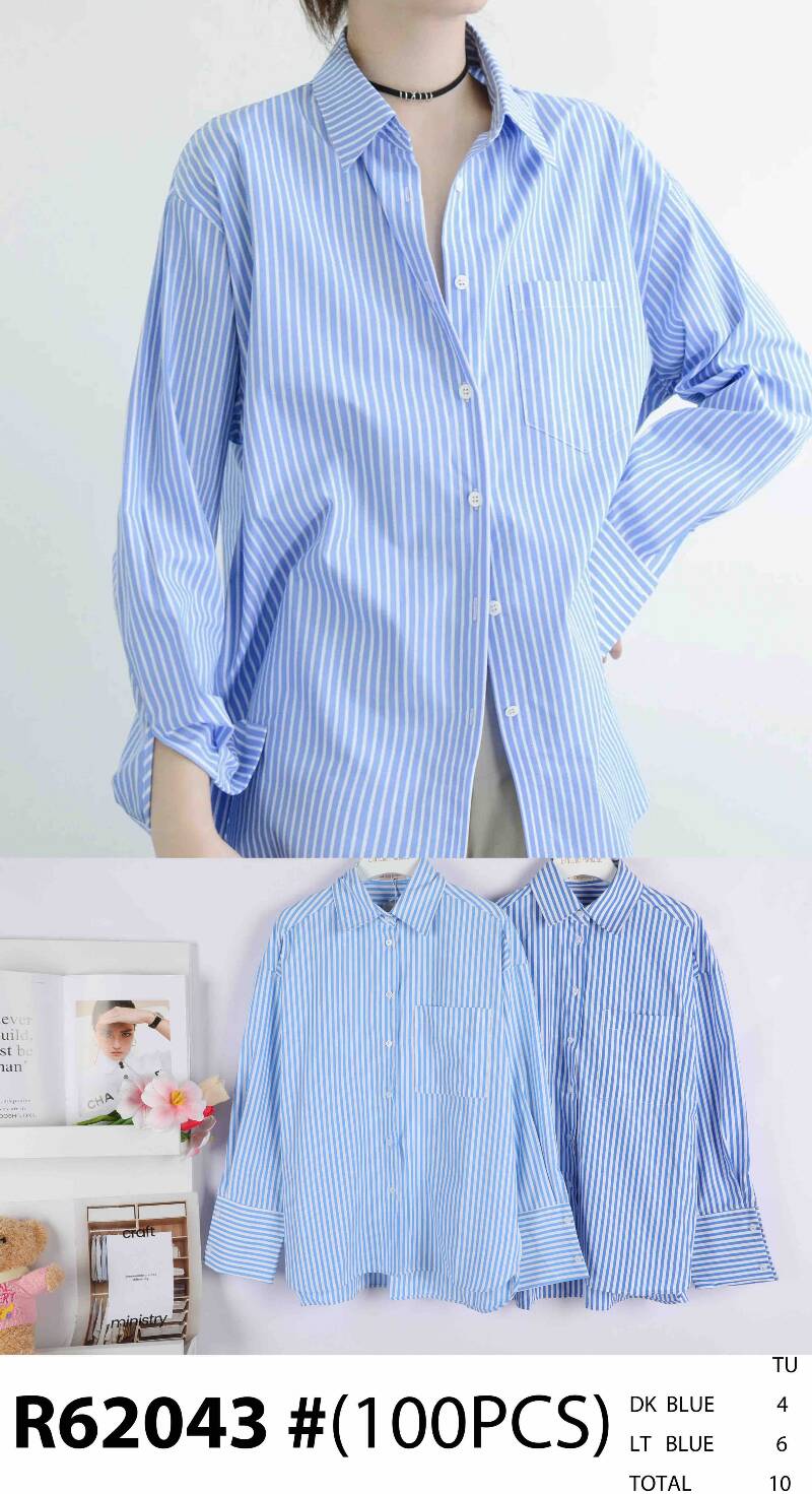 Koszula damska (Francja produkt) Roz Standard, Mix Kolor, Paczka 10 szt 1