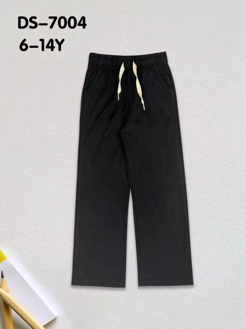 Spodnie dziewczęcy. Roz 6-14, 1 Kolor Paczka 5 szt.