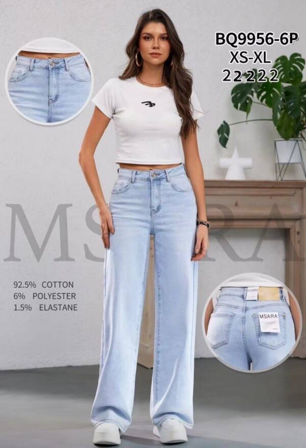 Spondnie damskie jeansy Roz XS-XL, 1 Kolor Paczka 10 szt 1