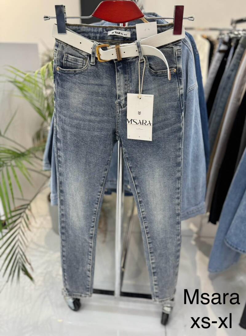 Spondnie damskie jeansy Roz XS-XL, 1 Kolor Paczka 10 szt