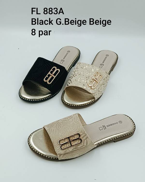 Klapki damskie Roz 36-41/ 8 par 1