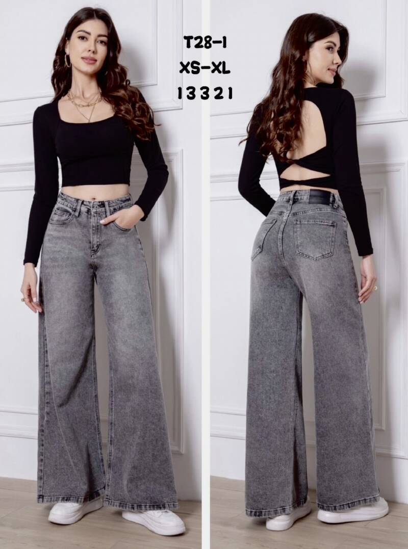 Spondnie damskie jeansy Roz XS-XL, 1 Kolor Paczka 10 szt 1