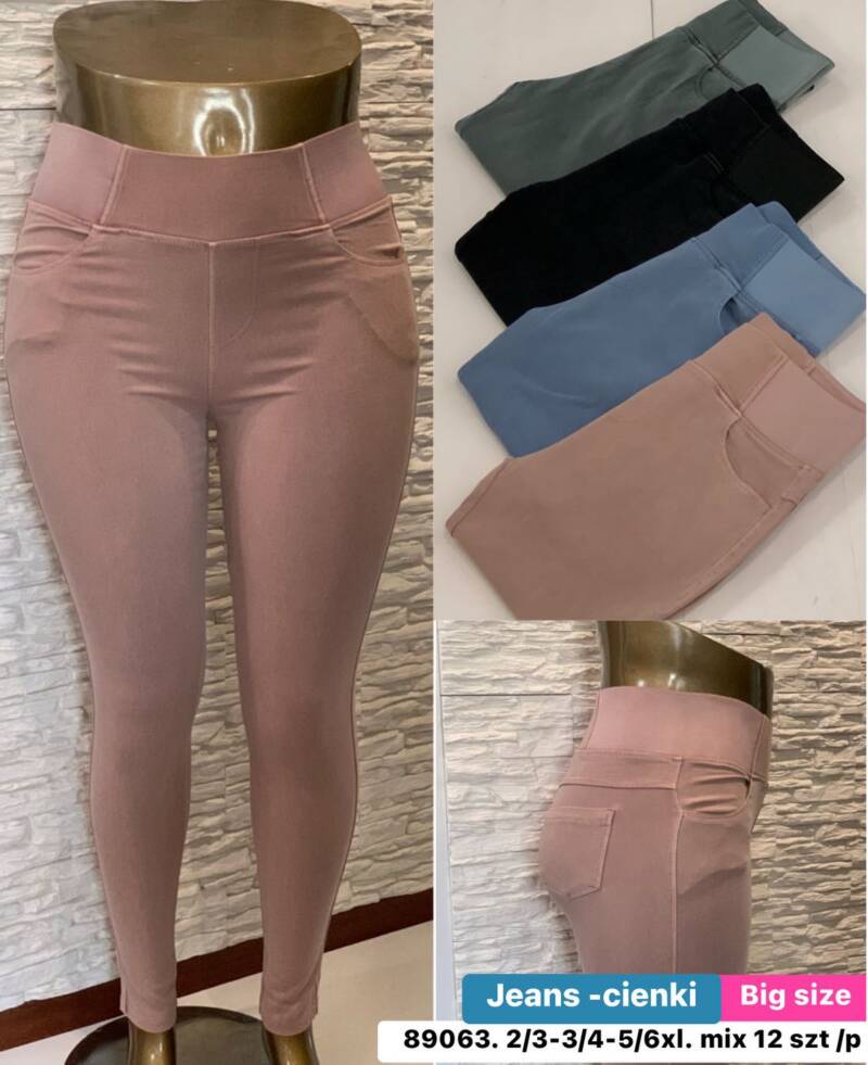 Spondnie damskie duże rozmiary Roz 2XL-6XL, Mix Kolor Paczka 12 szt 1