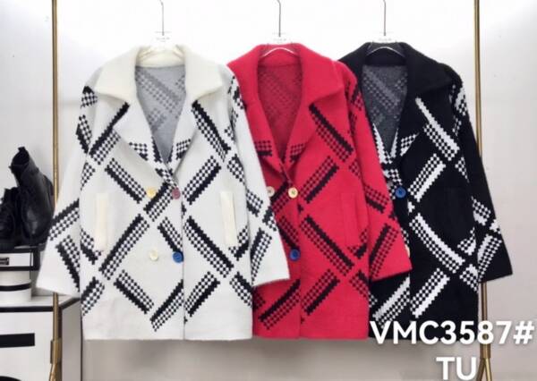 Kartka damskie  (Francja produkt) Roz Standard, 1 Kolor Paczka 6 szt