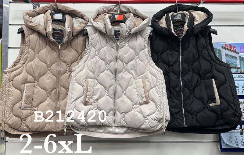 Kamizelka damkie Roz 2XL-6XL, 1 Kolor Paczka 5 szt