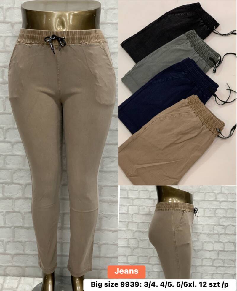 Spondnie damskie duże rozmiary Roz 3XL-6XL, Mix Kolor Paczka 12 szt 1