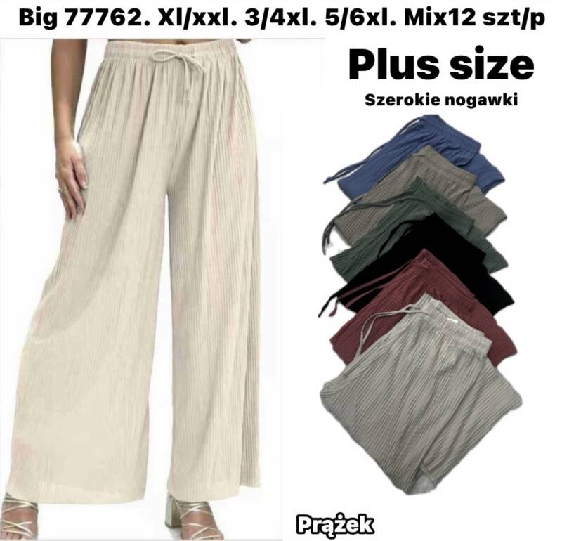 Spodnie damskie Roz XL-6XL, Mix Kolor Paczka 12 szt 1