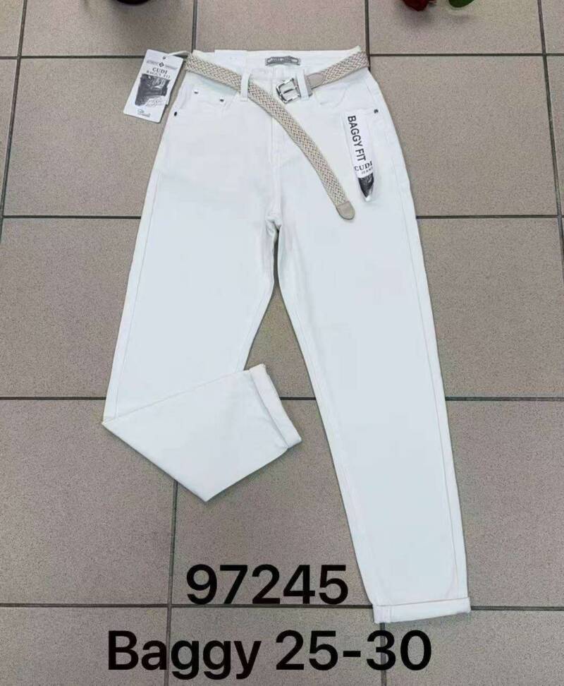 Spondnie damskie jeansy Roz 25-30, 1 Kolor Paczka 10 szt 1