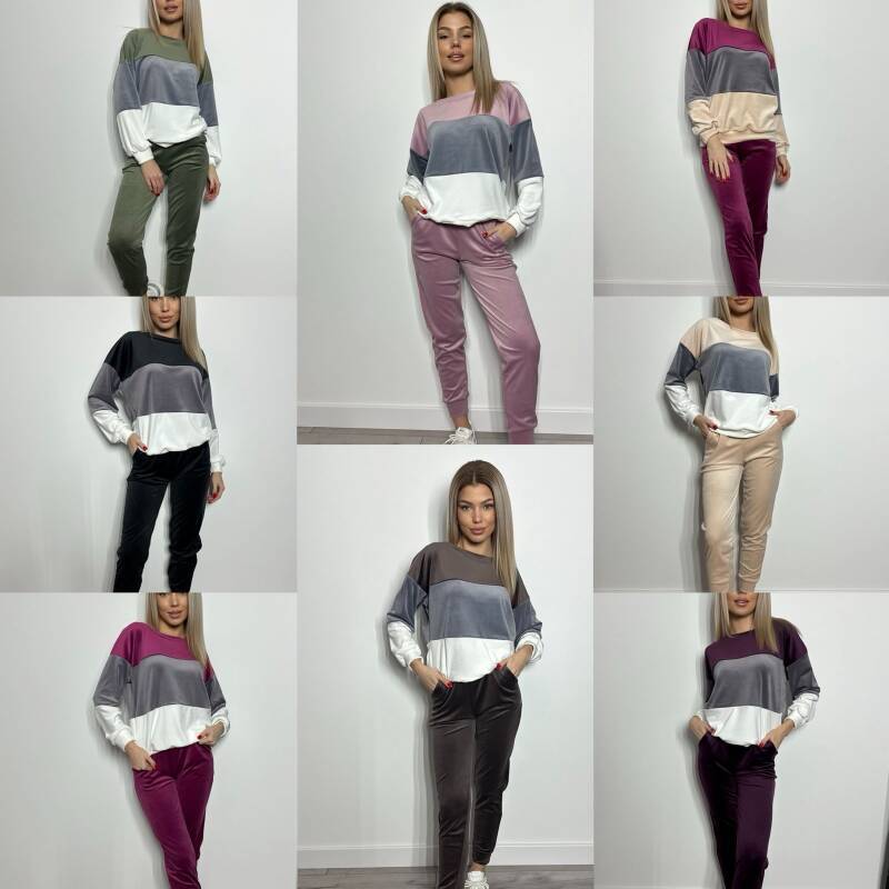 Komplet damskie (Polska produkt) Roz S-2XL. Mix Kolor Paczka 5 szt 1