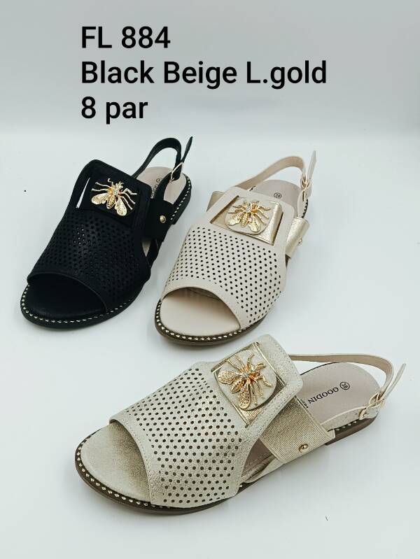 Sandały damskie Roz 36-41/ 8 par 1