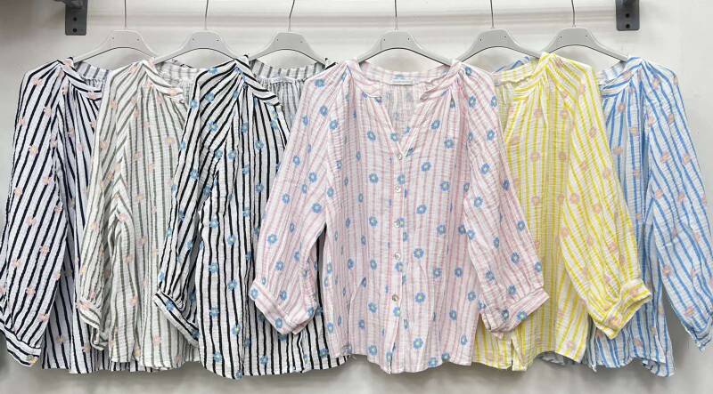 Koszule damskie (Włoskie produkt) Roz Standard, Mix Kolor Paczka 5 szt 1