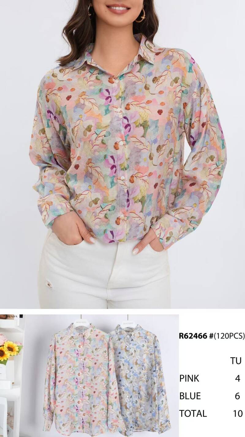 Koszula damska (Francja produkt) Roz Standard, Mix Kolor, Paczka 10 szt