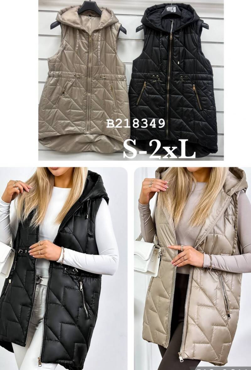 Kamizelka damkie Roz S-2XL, 1 Kolor Paczka 5 szt