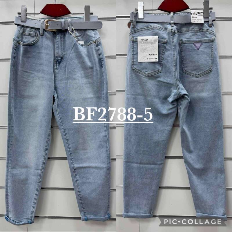 Spondnie damskie jeansy Roz XS-XL, 1 Kolor Paczka 10 szt