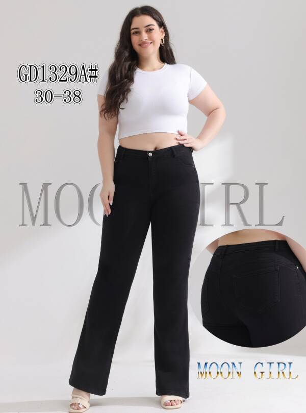 Spondnie damskie jeansy Roz 30-38, 1 Kolor Paczka 10 szt