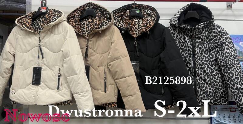 Kurtki damskie cienki Roz S-2XL, 1 Kolor Paczka 5 szt 1