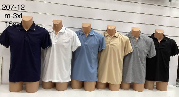 Bluzka męskie Roz M-3XL, Mix Kolor Paczka 15 szt