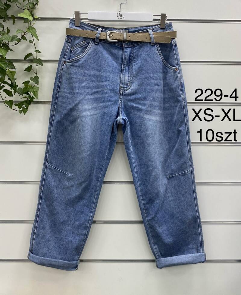Spondnie damskie jeansy Roz XS-XL, 1 Kolor Paczka 10 szt 1